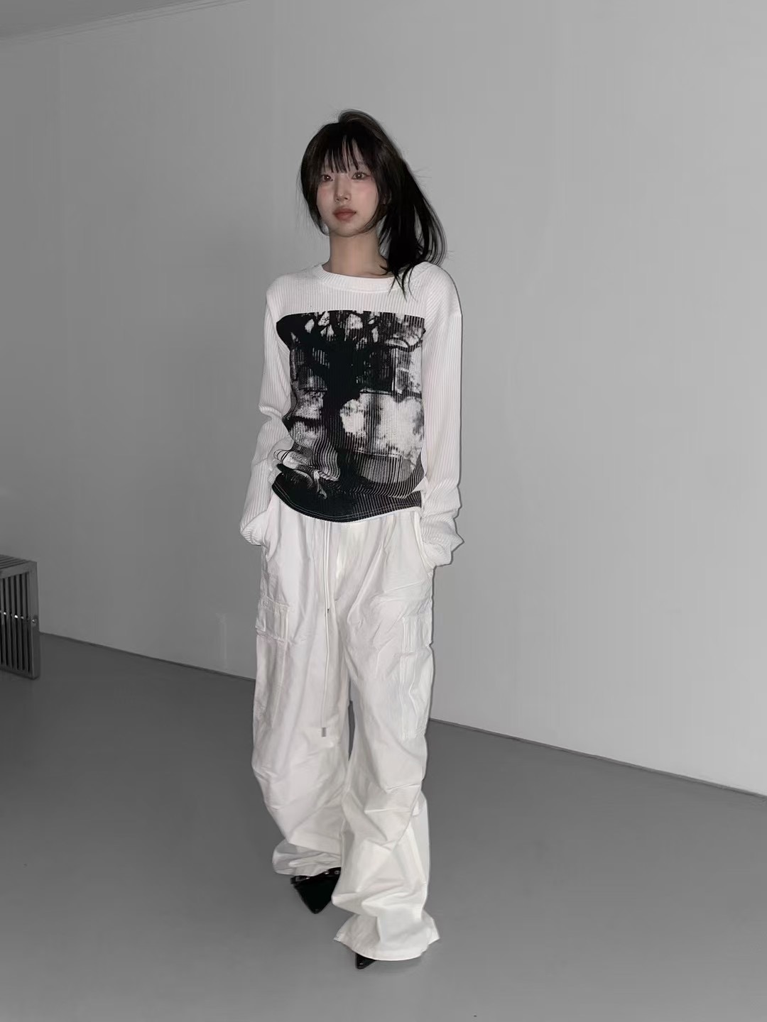 CLEVERGARDEN韓國直郵㊣女裝新品推薦人氣時尚休閑熱賣針織衫CLEVERGARDEN針織衫