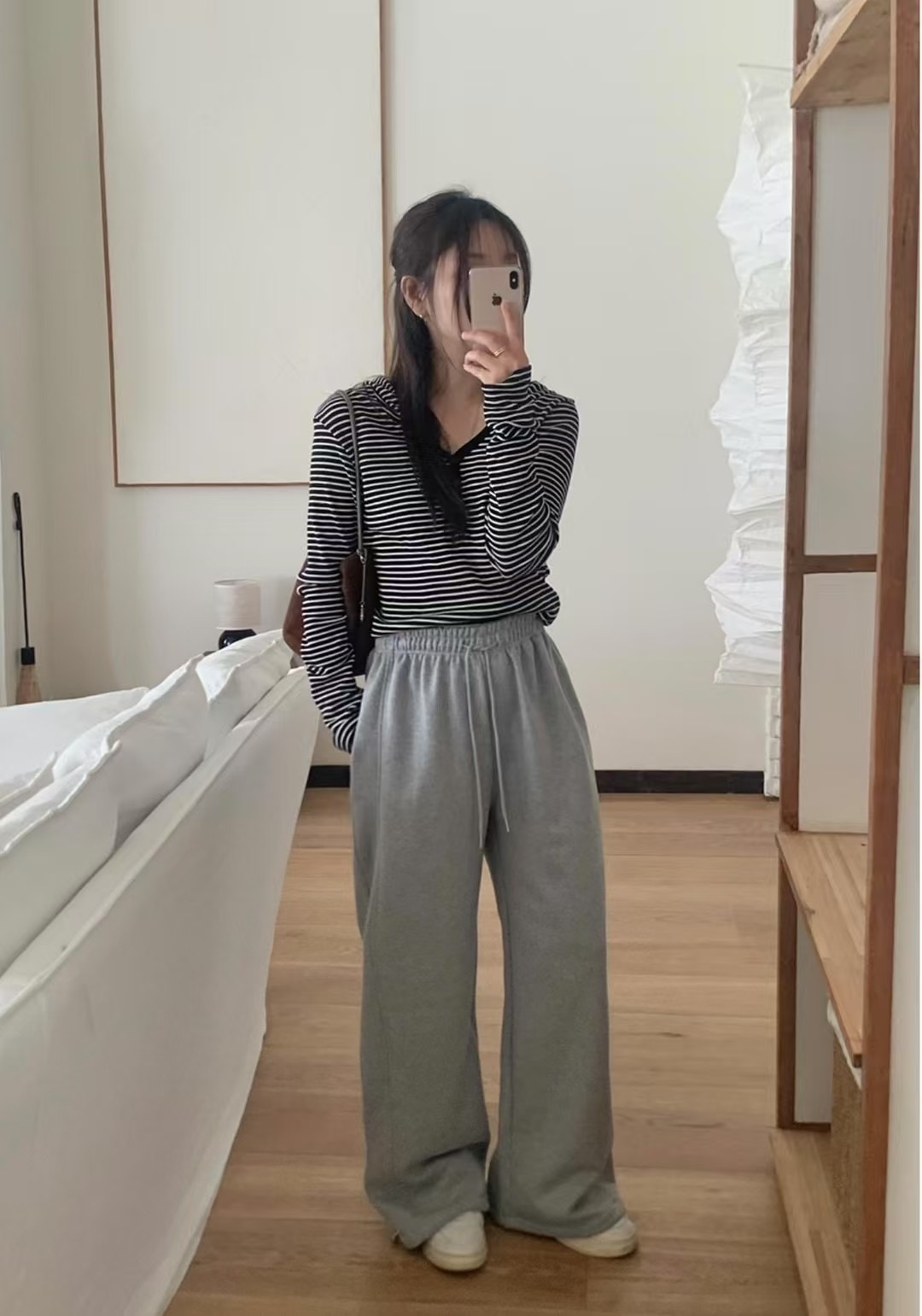 BIRTHDAY-OT直郵韓國代購㊣女裝新款25春夏時尚職業長袖T恤BIRTHDAY-OT長袖T恤