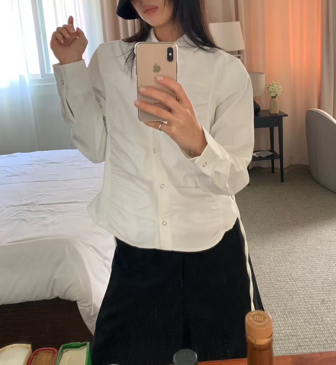 BIRTHDAY-OT韓國直郵㊣女裝新品職業休閑熱賣人氣襯衫蕾絲衫BIRTHDAY-OT襯衫/蕾絲衫圖色2