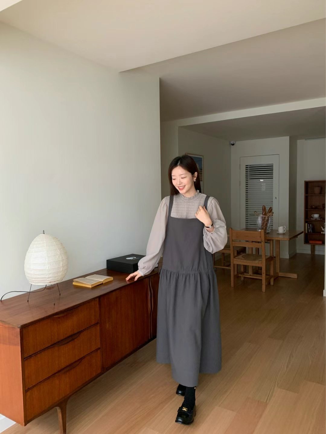 BROTE韓國直郵㊣女裝新款熱賣推薦人氣時尚25春夏連衣裙不含內搭BROTE連衣裙圖色2