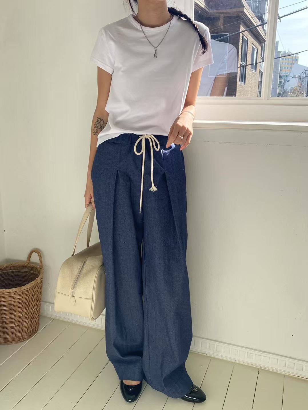 BEAGLE韓國㊣直郵東大門代購女裝新品休閑熱賣人氣時尚休閑褲BEAGLE休閑褲圖色3