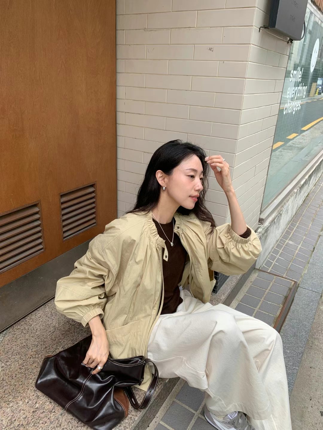 BROTE韓國直郵女裝新品職業休閑推薦25春夏人氣熱賣真品夾克BROTE夾克