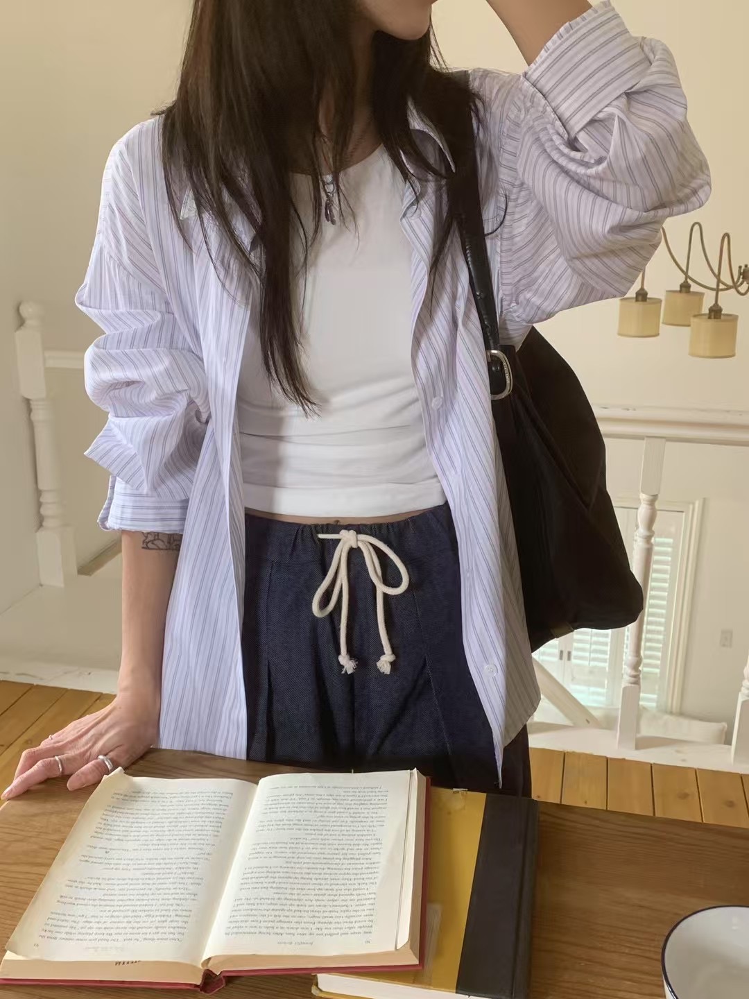 BEAGLE東大門直郵女士新品時尚真品25春夏休閑推薦襯衫蕾絲衫BEAGLE襯衫/蕾絲衫