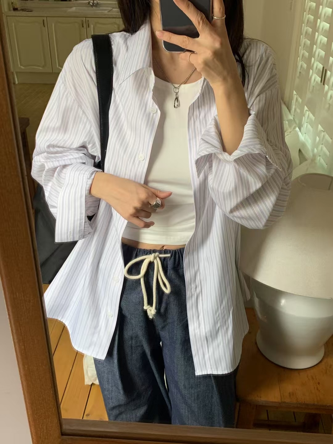 BEAGLE東大門直郵女士新品時尚真品25春夏休閑推薦襯衫蕾絲衫BEAGLE襯衫/蕾絲衫