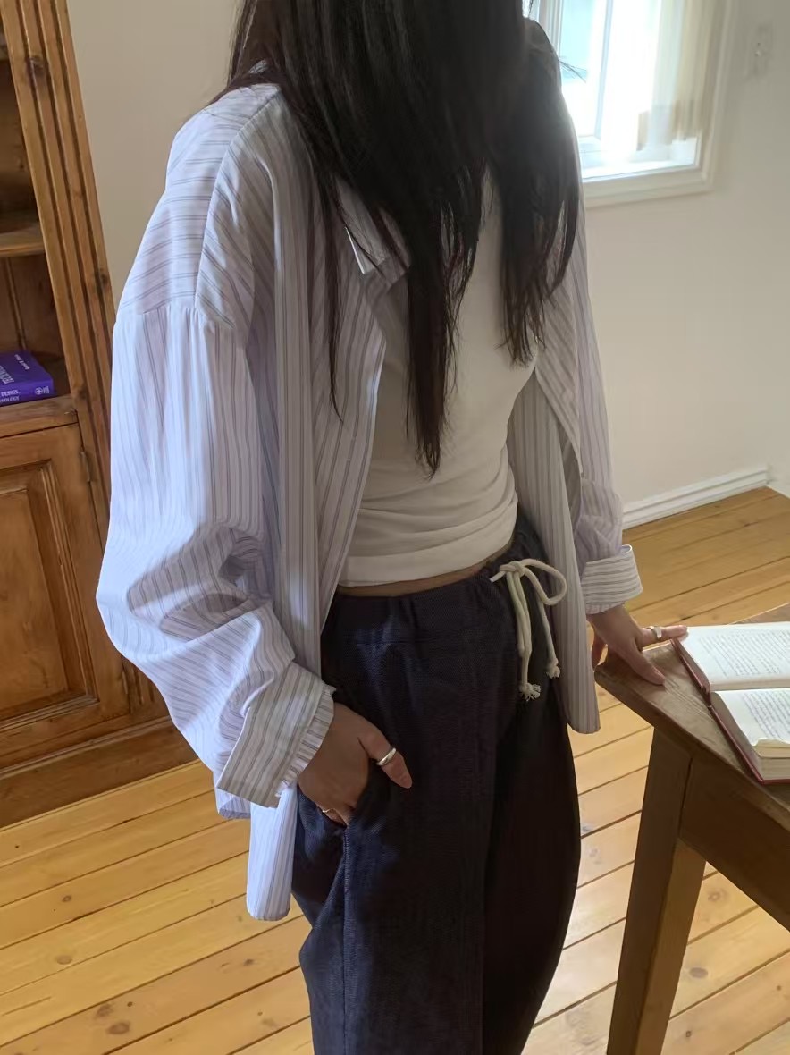 BEAGLE東大門直郵女士新品時尚真品25春夏休閑推薦襯衫蕾絲衫BEAGLE襯衫/蕾絲衫