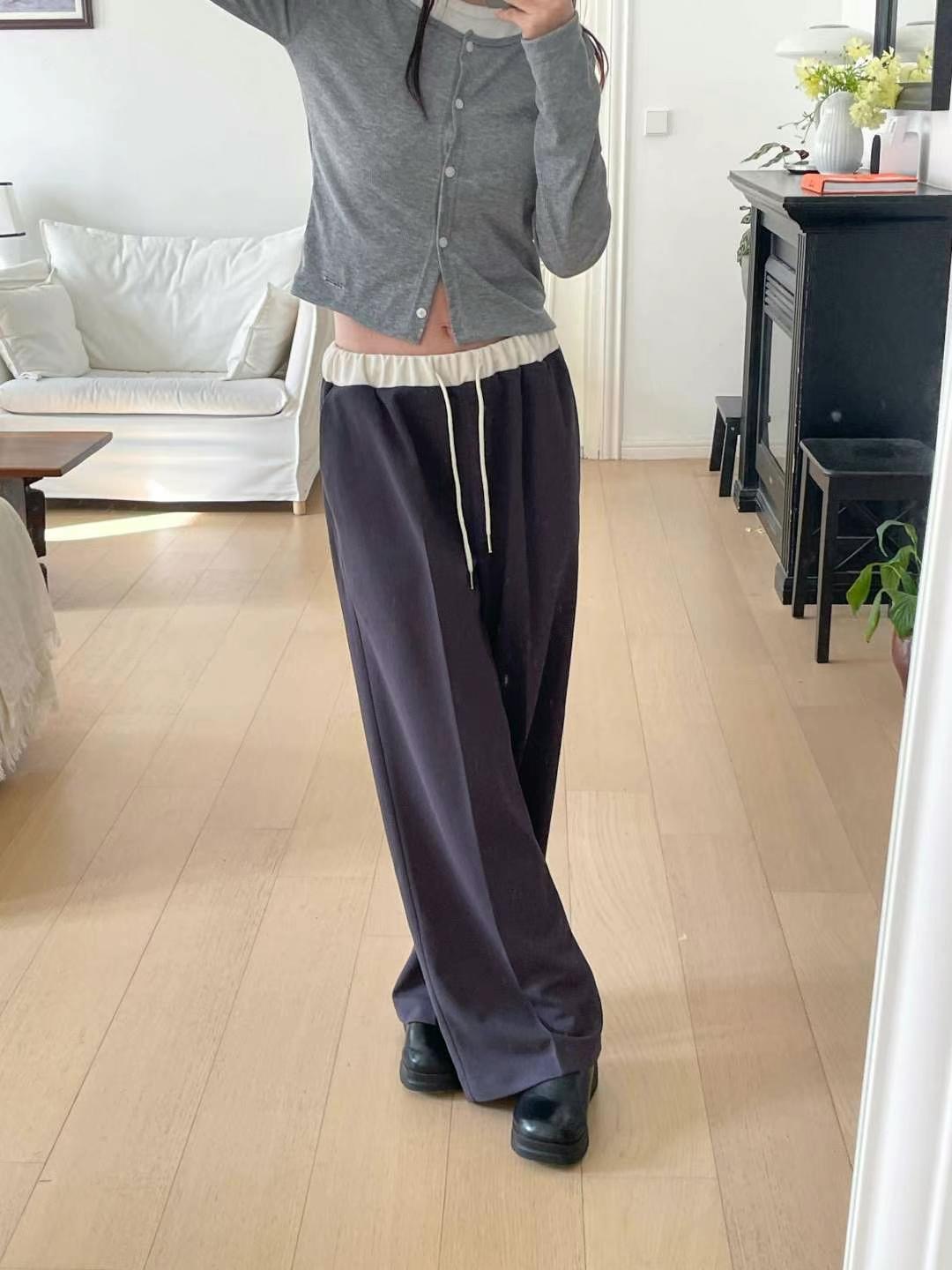 OTTO東大門實拍女士新品推薦休閑熱賣時尚25春夏人氣休閑褲OTTO休閑褲