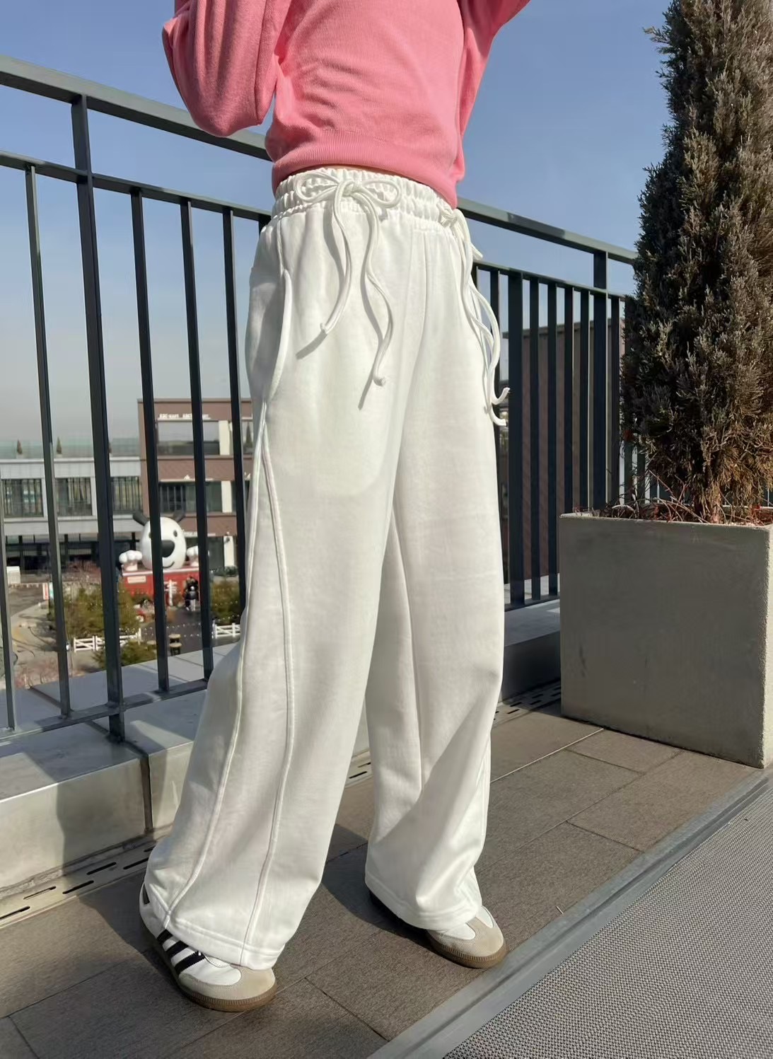 LEESA韓國直郵女裝新款真品時尚職業25春夏推薦休閑熱賣休閑褲LEESA休閑褲