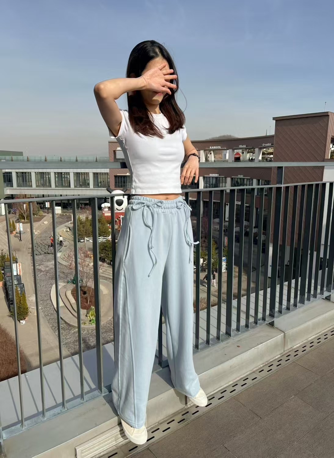 LEESA韓國直郵女裝新款真品時尚職業25春夏推薦休閑熱賣休閑褲LEESA休閑褲圖色2