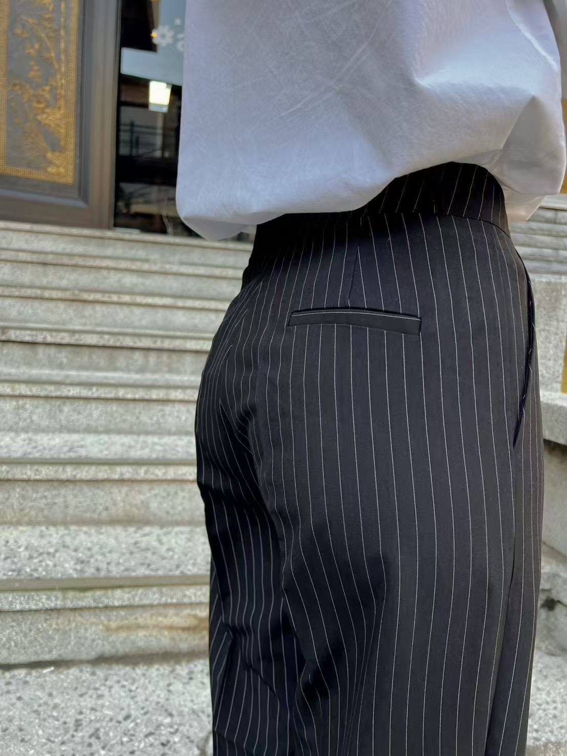 LEESA東大門實拍女裝新品推薦真品職業時尚人氣熱賣正裝褲西褲LEESA正裝褲/西褲