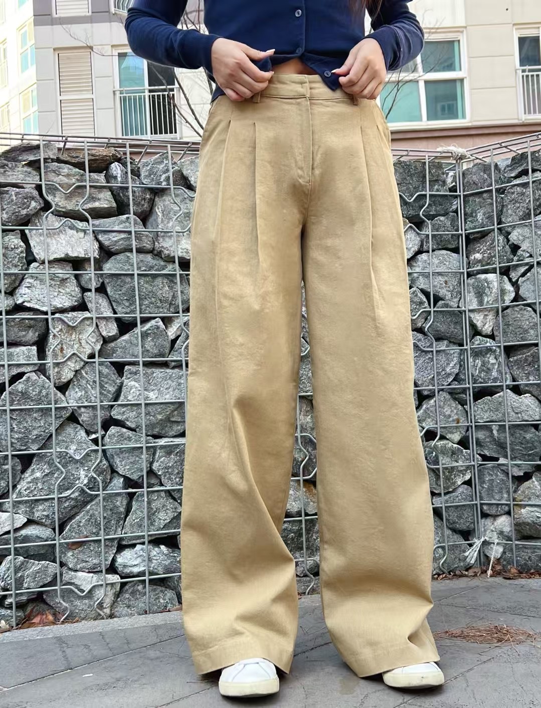 LEESA東大門實拍女裝新款休閑職業熱賣推薦25春夏人氣休閑褲LEESA休閑褲