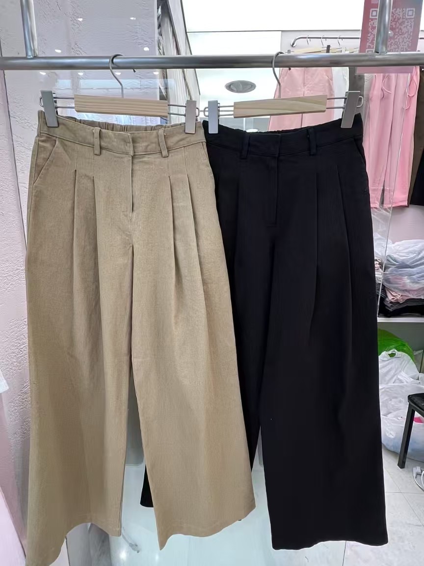 LEESA東大門實拍女裝新款休閑職業熱賣推薦25春夏人氣休閑褲LEESA休閑褲