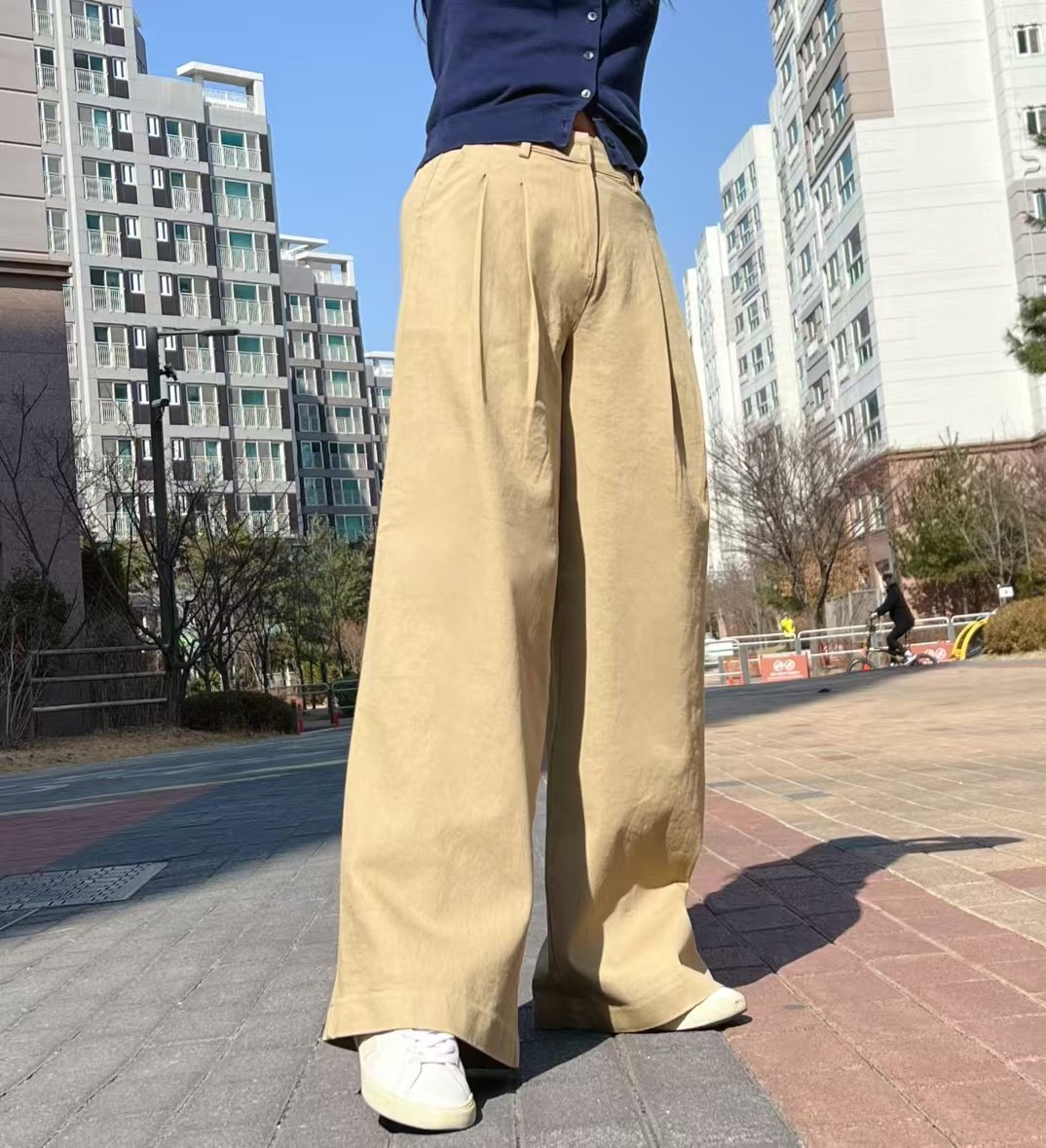 LEESA東大門實拍女裝新款休閑職業熱賣推薦25春夏人氣休閑褲LEESA休閑褲