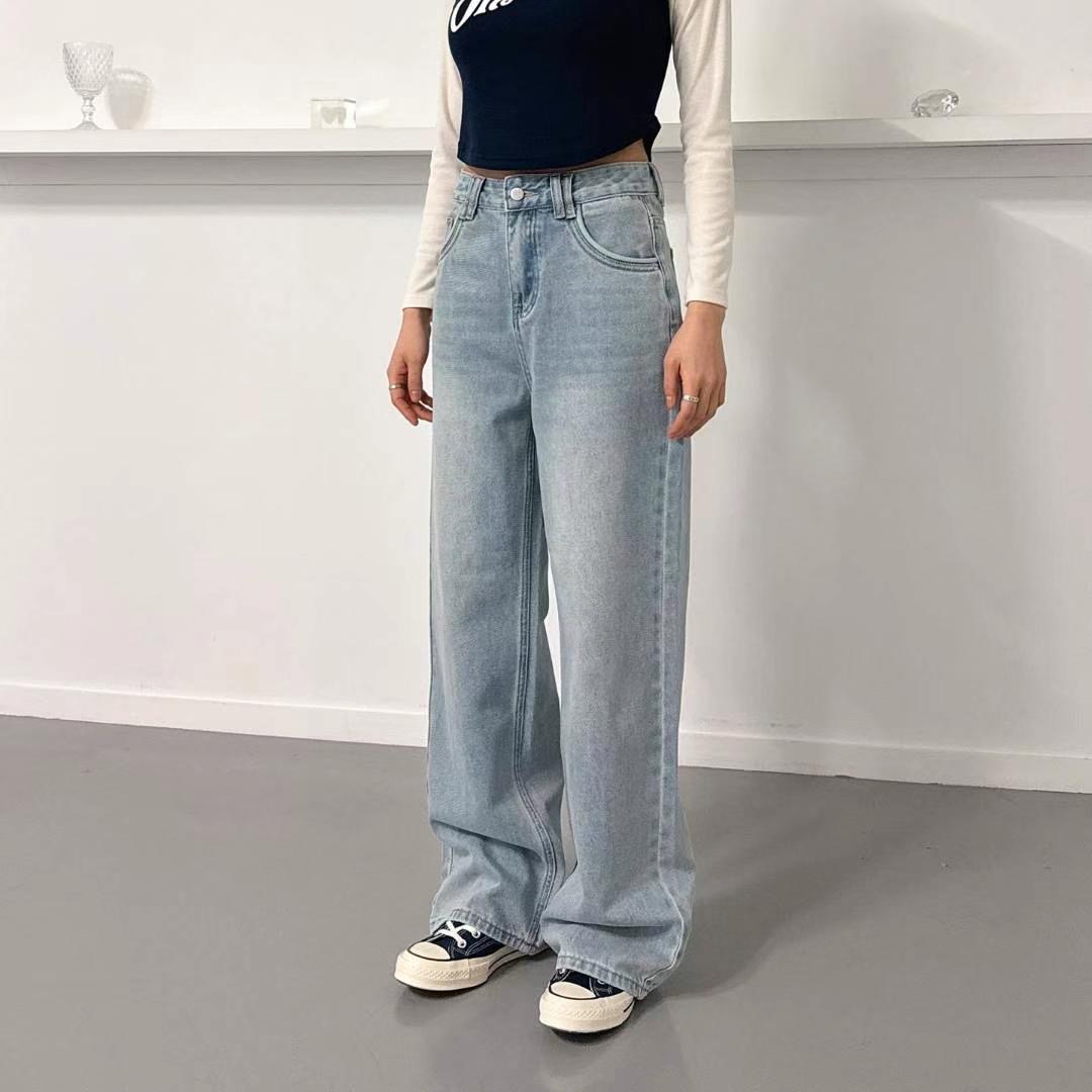 LIMITED韓國代購女裝新款休閑人氣推薦時尚熱賣職業25春夏牛仔褲LIMITED牛仔褲