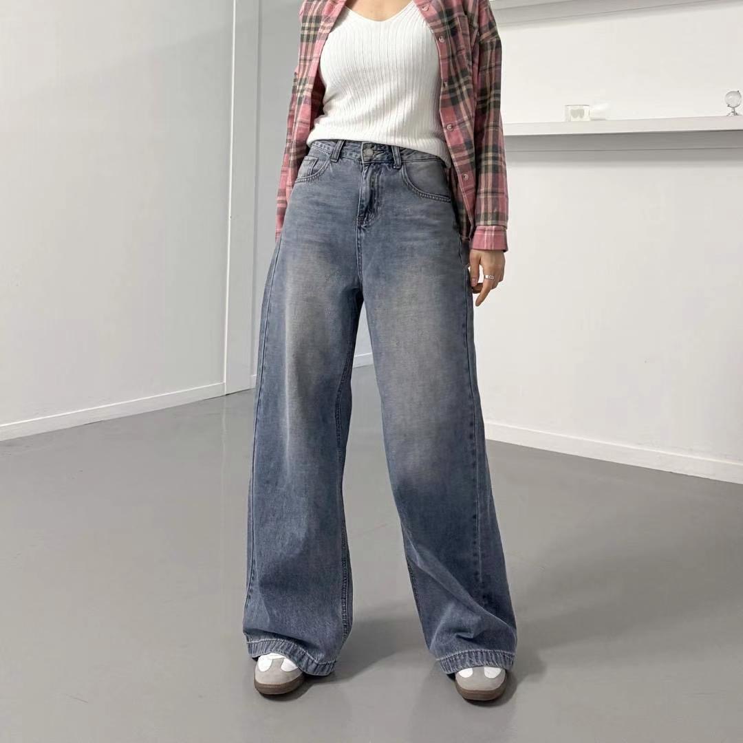 LIMITED韓國直郵女裝新品職業真品休閑人氣25春夏推薦牛仔褲LIMITED牛仔褲