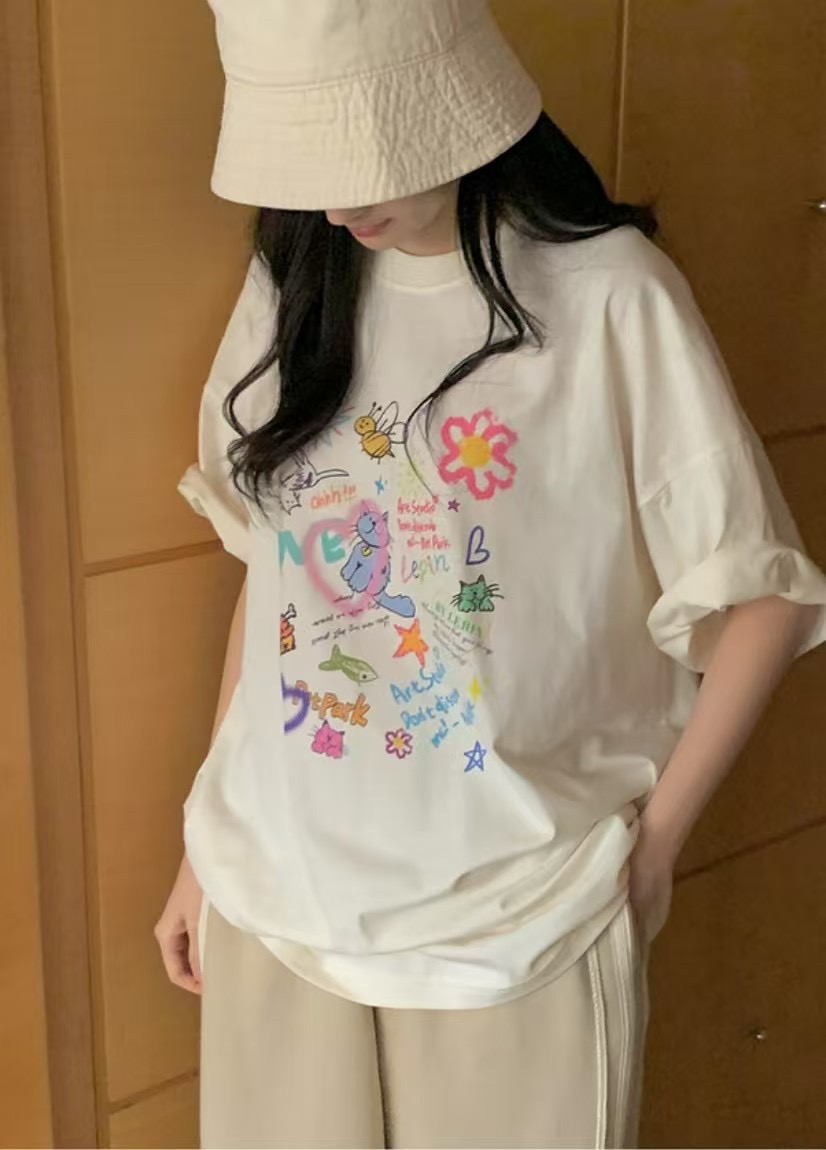 UNCOVER CUBE韓國代購女士新款推薦時尚職業熱賣真品人氣T恤LALAGIRLT恤