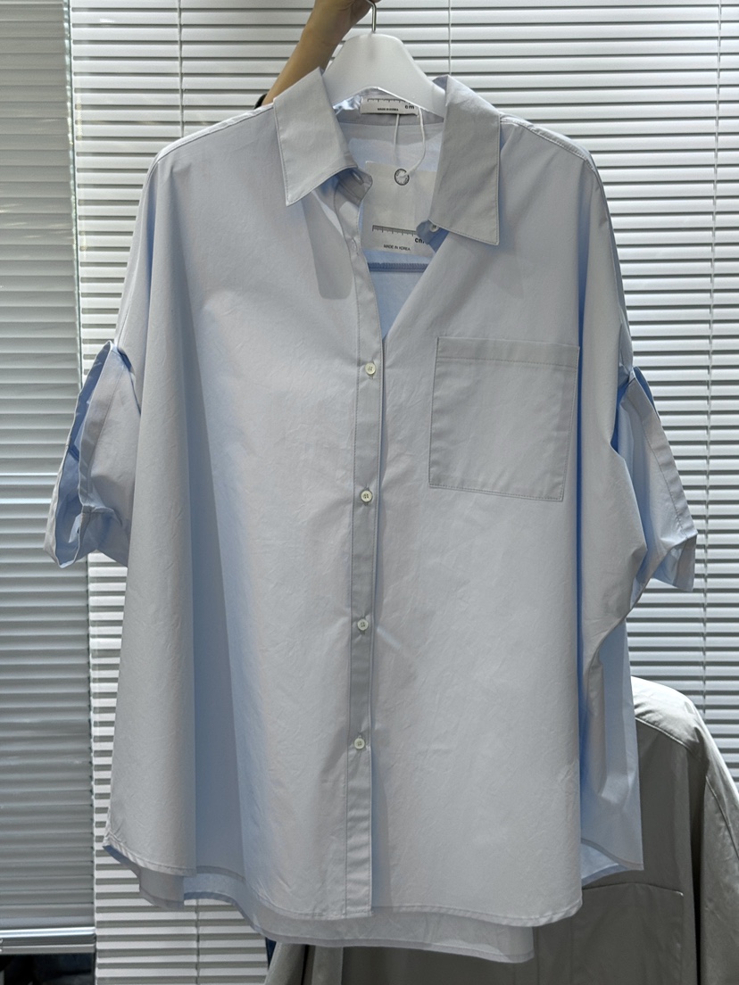 CM韓國直郵㊣女裝新款職業人氣推薦熱賣時尚25春夏襯衫蕾絲衫CM_centimeter襯衫/蕾絲衫圖色2