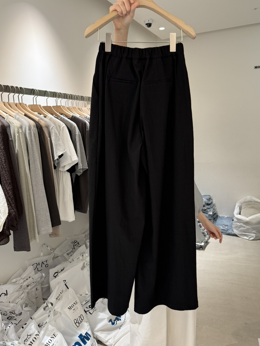 MONE-A韓國直郵㊣東大門實拍女裝新款時尚25春夏人氣休閑褲HOWFF休閑褲