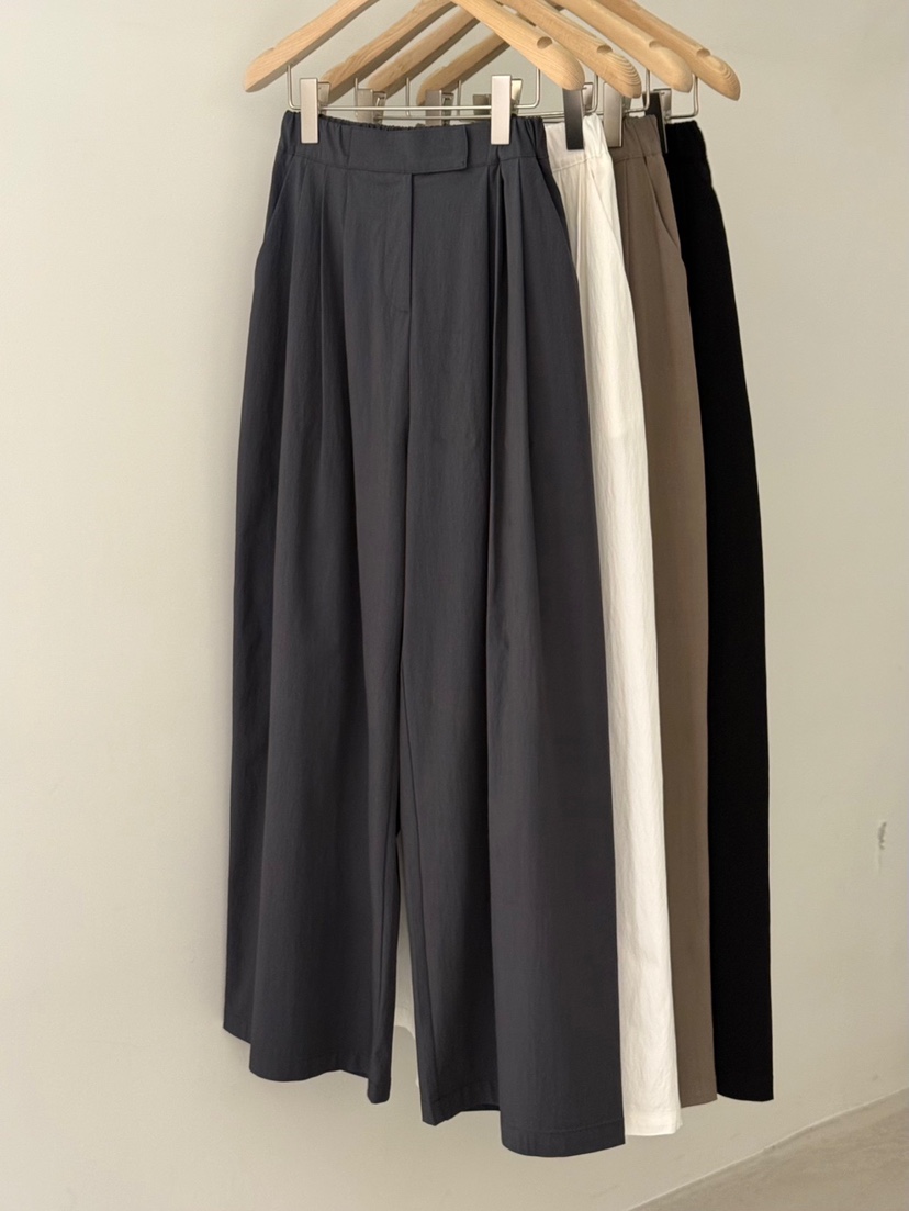 MONE-A韓國直郵㊣東大門實拍女裝新款時尚25春夏人氣休閑褲HOWFF休閑褲