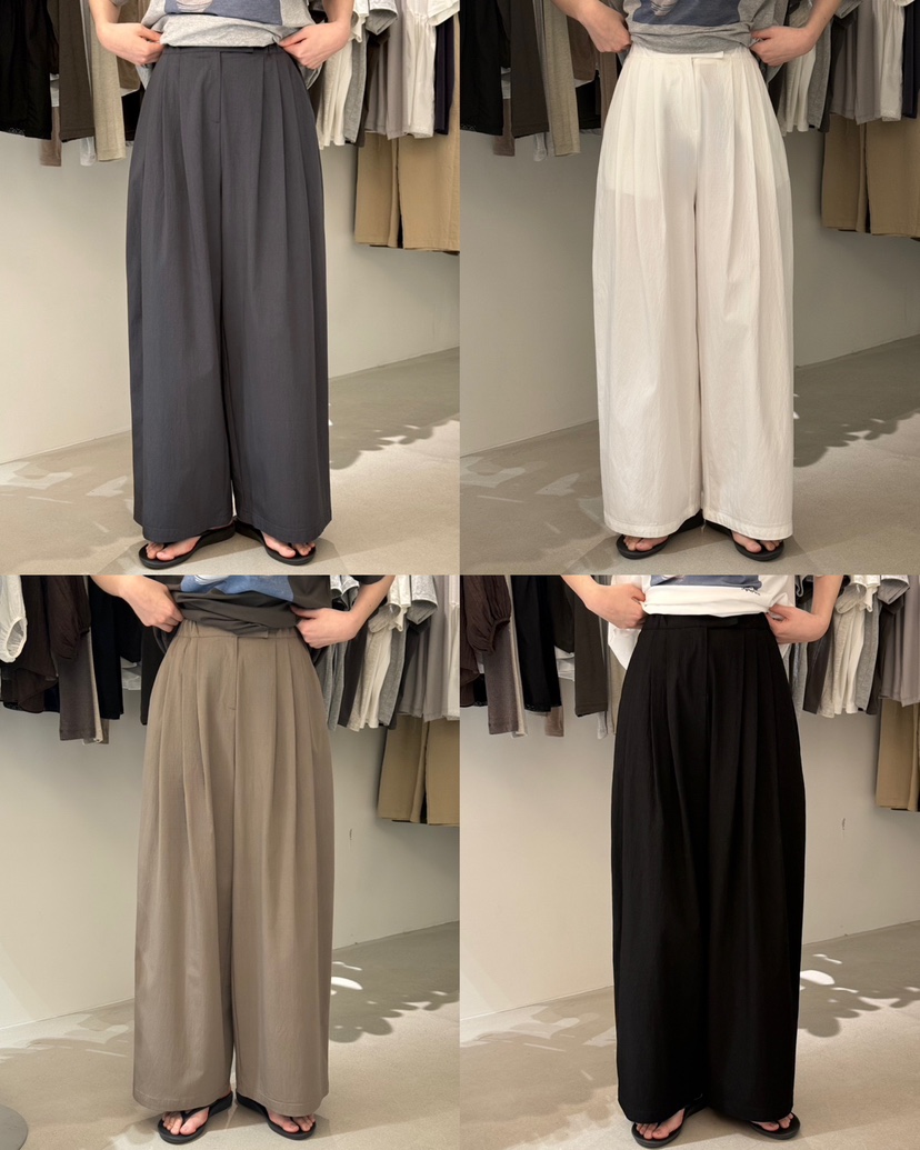 MONE-A韓國直郵㊣東大門實拍女裝新款時尚25春夏人氣休閑褲HOWFF休閑褲