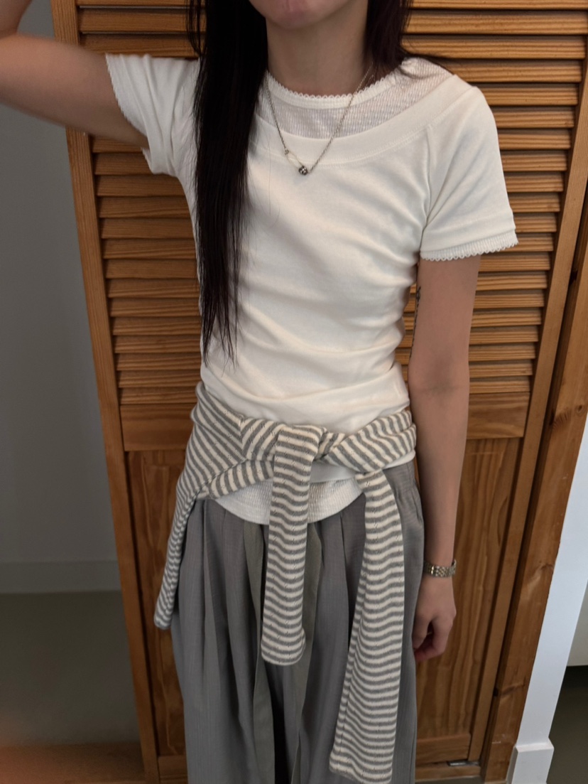 MINIMUZE直郵韓國代購㊣女裝新款時尚人氣職業熱賣25春夏T恤MINIMUZET恤