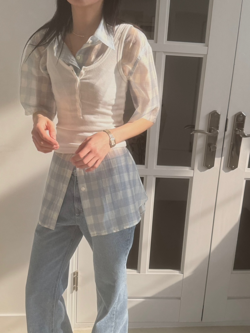 MINIMUZE韓國㊣直郵東大門代購女裝新款推薦熱賣襯衫蕾絲衫MINIMUZE襯衫/蕾絲衫
