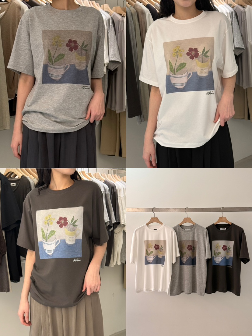 MONE-A韓國㊣直郵東大門代購女裝新品時尚25春夏職業推薦T恤MONE-AT恤