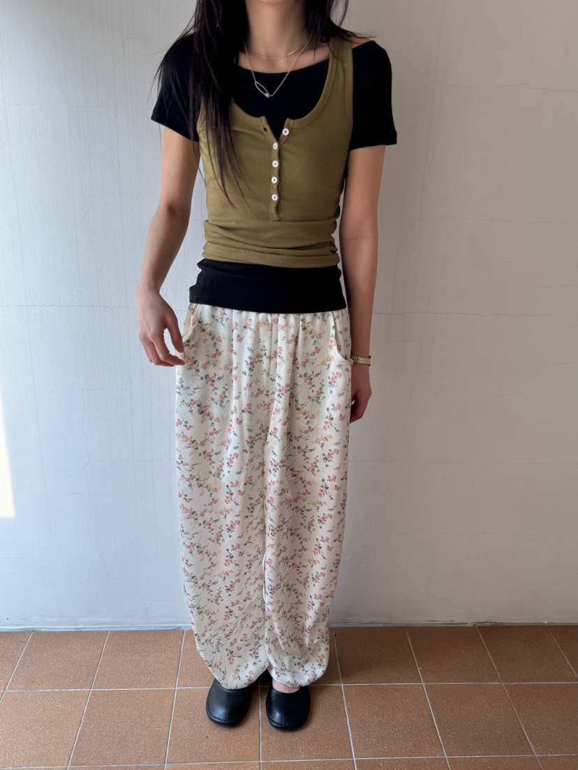 MINIMUZE韓國㊣直郵東大門代購女裝新款時尚25春夏推薦休閑褲MINIMUZE休閑褲