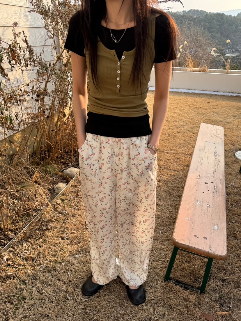 MINIMUZE韓國㊣直郵東大門代購女裝新款時尚25春夏推薦休閑褲MINIMUZE休閑褲