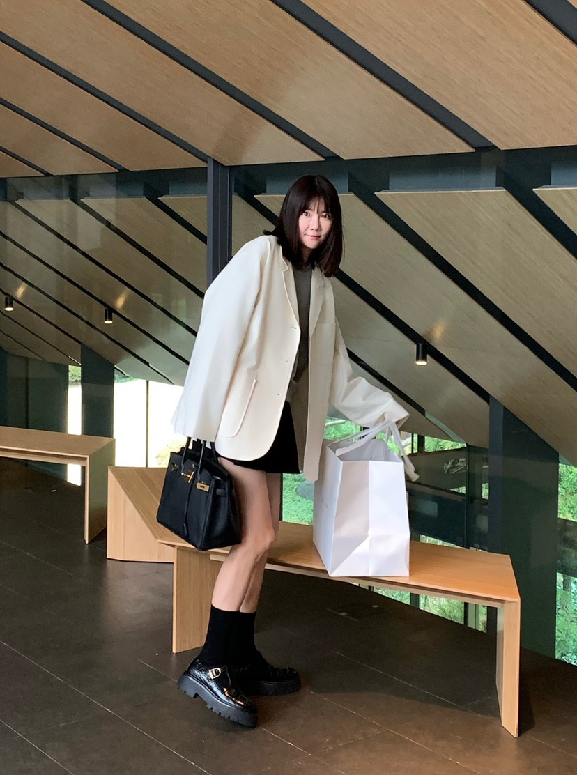 COURGETTE韓國直郵㊣東大門實拍女裝新款人氣25春夏時尚夾克COURGETTE夾克