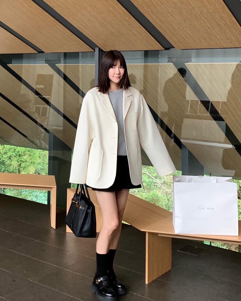 COURGETTE韓國直郵㊣東大門實拍女裝新款人氣25春夏時尚夾克COURGETTE夾克