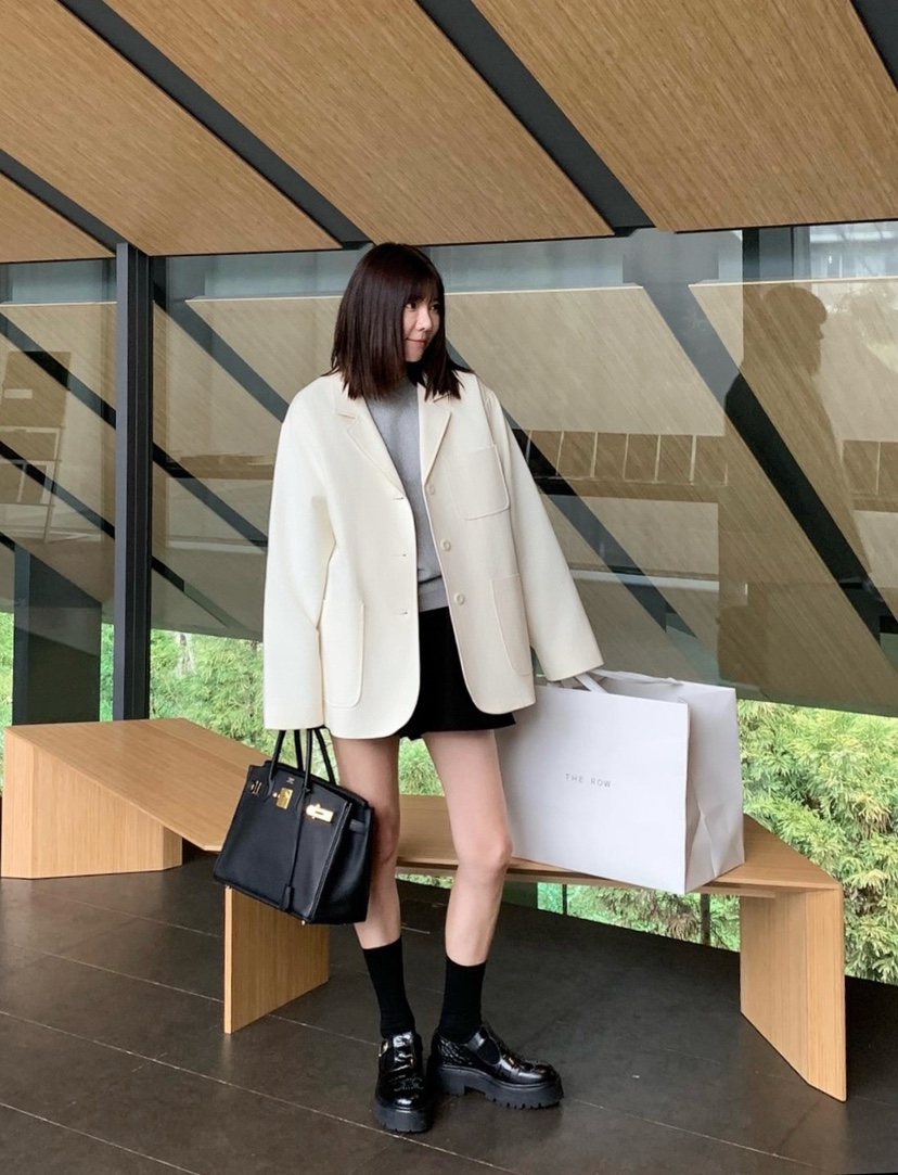 COURGETTE韓國直郵㊣東大門實拍女裝新款人氣25春夏時尚夾克COURGETTE夾克