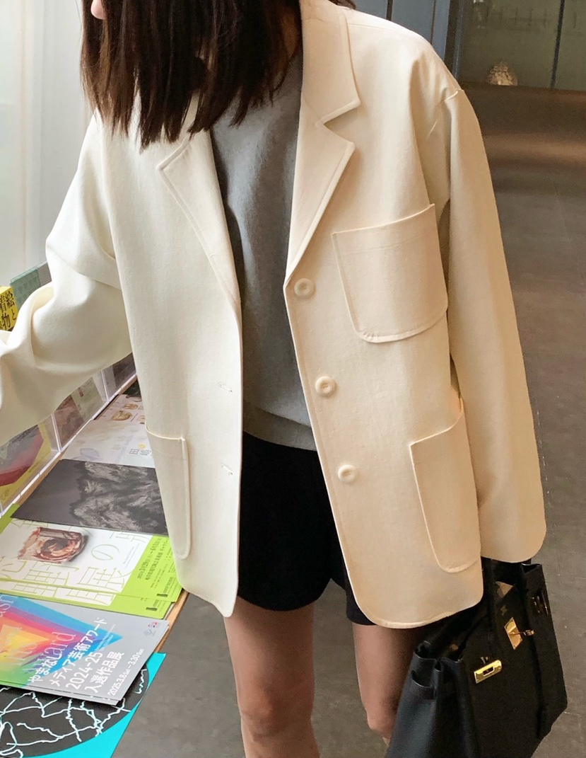 COURGETTE韓國直郵㊣東大門實拍女裝新款人氣25春夏時尚夾克COURGETTE夾克