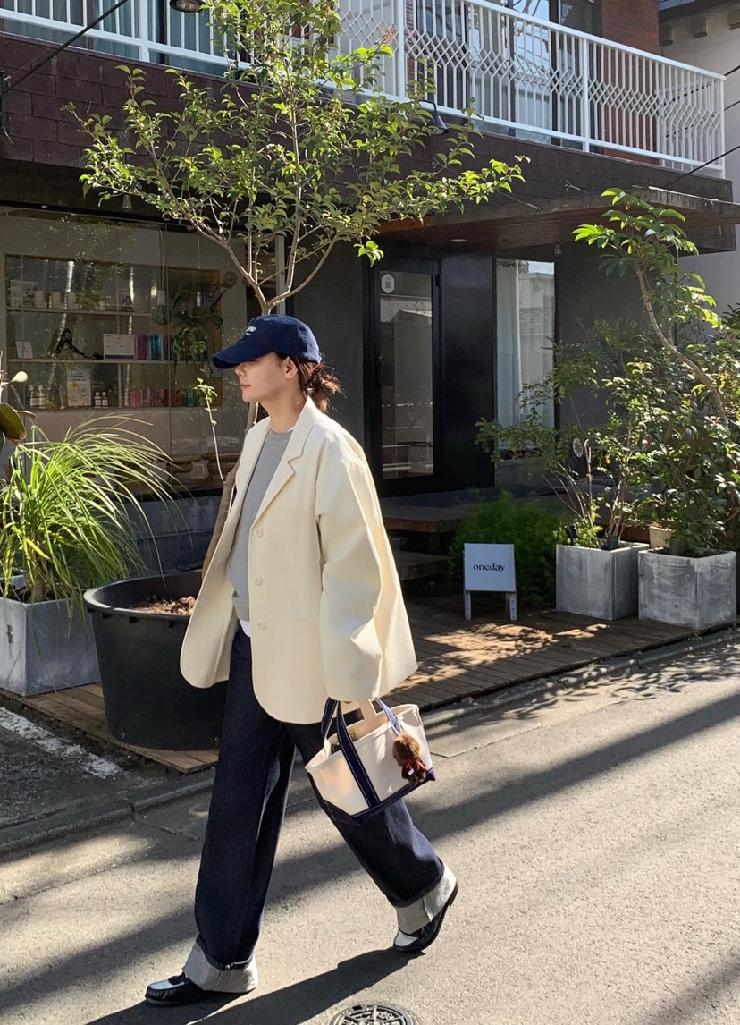 COURGETTE韓國直郵㊣東大門實拍女裝新款人氣25春夏時尚夾克COURGETTE夾克