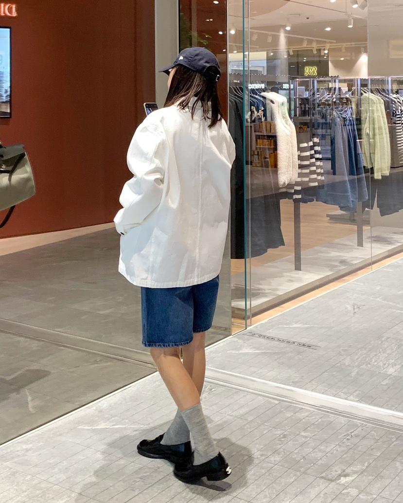 COURGETTE直郵韓國代購㊣女裝新品時尚25春夏職業推薦牛仔褲COURGETTE牛仔褲