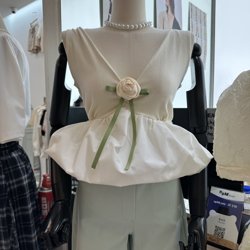CHEAP-CHIC韓國直郵㊣東大門實拍女裝新款25春夏人氣吊帶背心CHEAP-CHIC/CHARLES THE SECOND吊帶/背心圖色2
