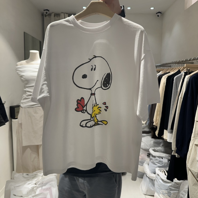 VENICE韓國㊣直郵東大門代購女裝新品推薦休閑人氣T恤史努比VENICET恤