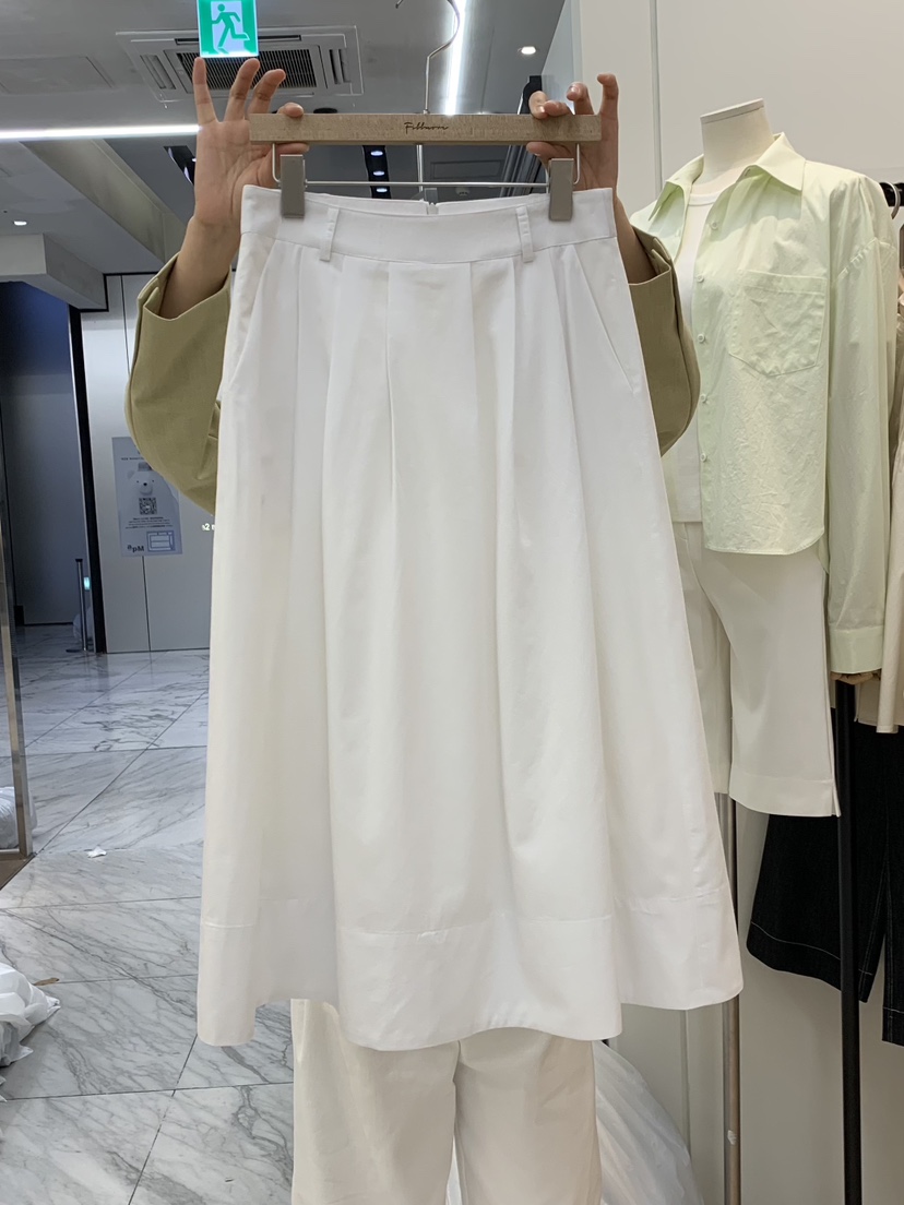 FILLMOR韓國直郵㊣東大門實拍女裝新品25春夏時尚推薦長裙褶皺FILLMOR長裙