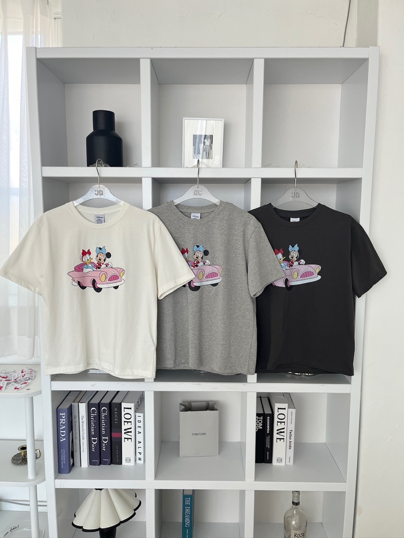 JUDYQUE韓國直郵㊣女裝新品職業熱賣25春夏休閑推薦人氣T恤JUDYQUET恤