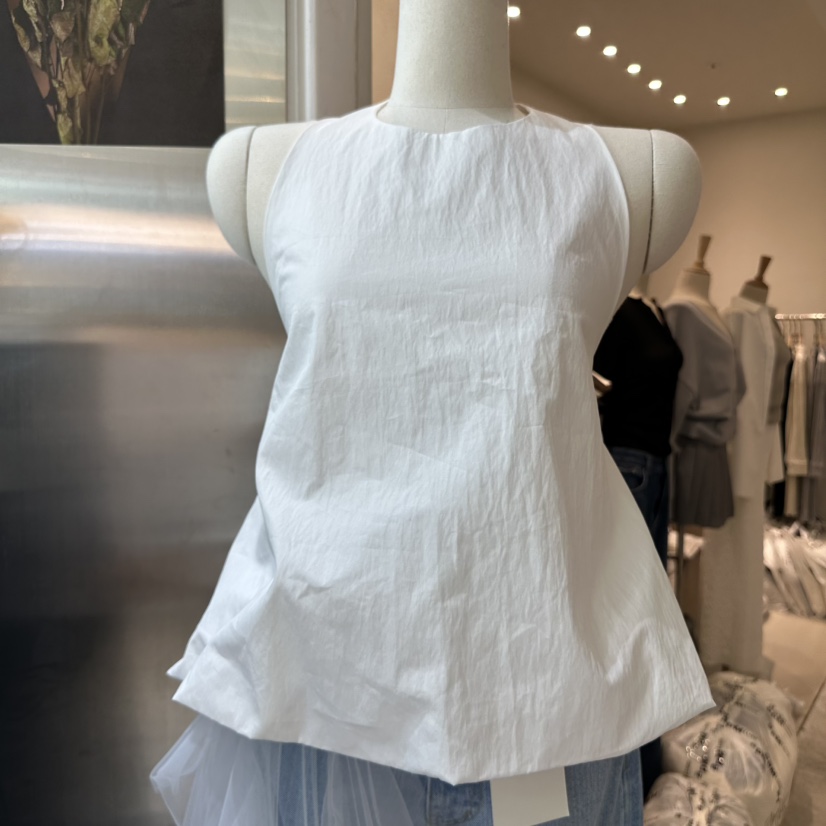 CHEAP-CHIC直郵韓國代購㊣女裝新品人氣職業推薦熱賣吊帶背心CHEAP-CHIC/CHARLES THE SECOND吊帶/背心圖色2
