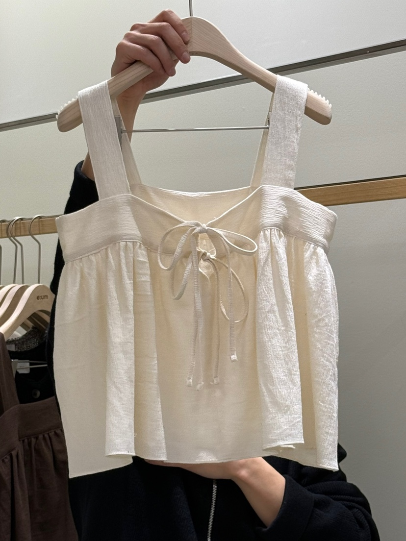 EUM韓國直郵㊣東大門實拍女裝新款25春夏人氣熱賣職業吊帶背心EUM吊帶/背心