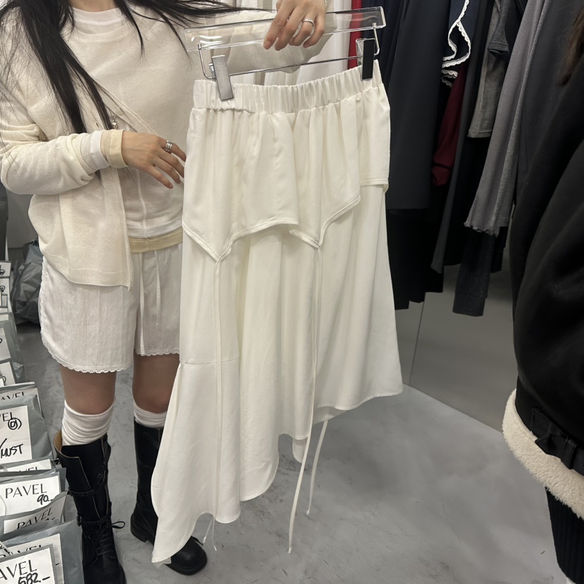 PAVEL韓國直郵㊣東大門實拍女裝新款25春夏時尚推薦休閑長裙PAVEL長裙