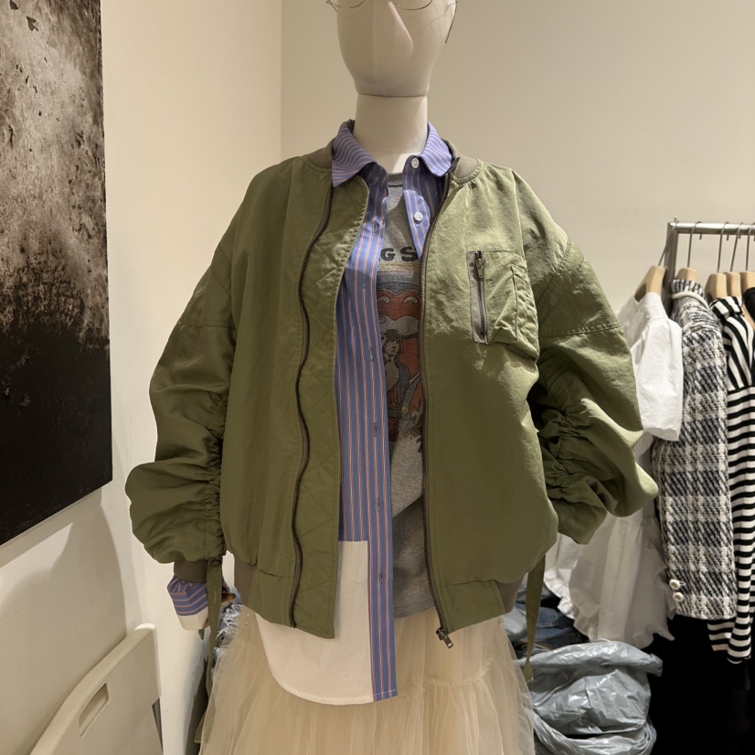 SUNDER MARKET韓國直郵㊣女裝新款時尚人氣休閑職業熱賣夾克SUNDER MARKET夾克圖色1