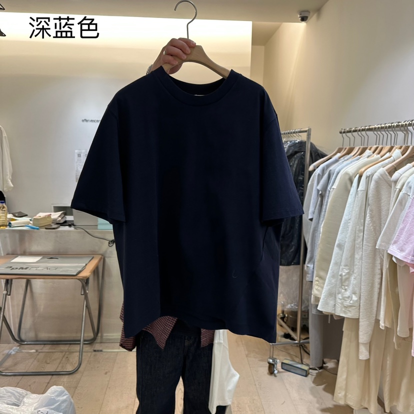 EFFERVESCENT韓國㊣直郵東大門代購女裝新款職業人氣熱賣T恤evc/effervescentT恤圖色2