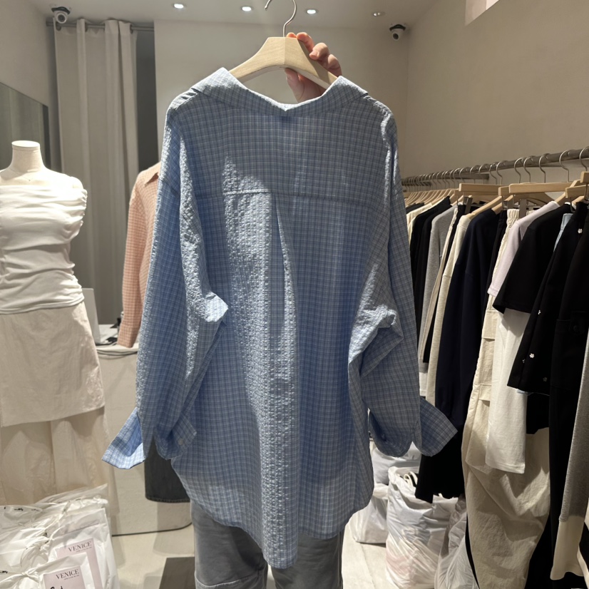 VENICE韓國直郵㊣東大門實拍女裝新款25春夏人氣襯衫蕾絲衫VENICE襯衫/蕾絲衫