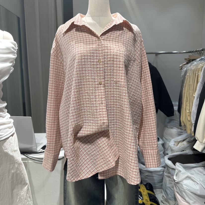 VENICE韓國直郵㊣東大門實拍女裝新款25春夏人氣襯衫蕾絲衫VENICE襯衫/蕾絲衫