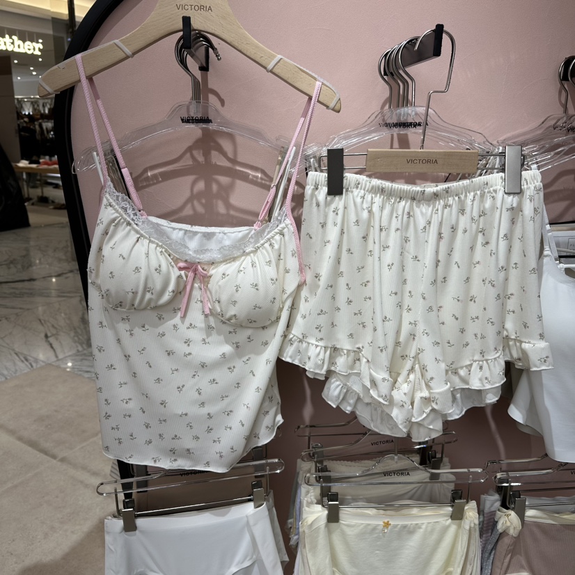 VICTORIA-P直郵韓國代購㊣女裝新款休閑熱賣推薦時尚職業睡衣VICTORIA睡衣