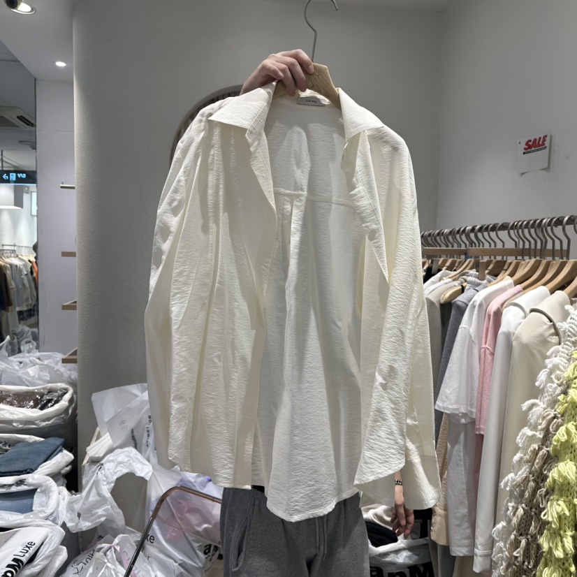 MAGNOLIA36-L直郵韓國代購㊣女裝新品職業熱賣25春夏襯衫蕾絲衫MAGNOLIA36-L襯衫/蕾絲衫圖色2