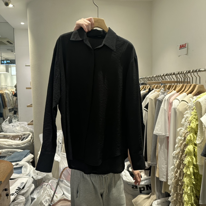 MAGNOLIA36-L直郵韓國代購㊣女裝新品職業熱賣25春夏襯衫蕾絲衫MAGNOLIA36-L襯衫/蕾絲衫圖色3