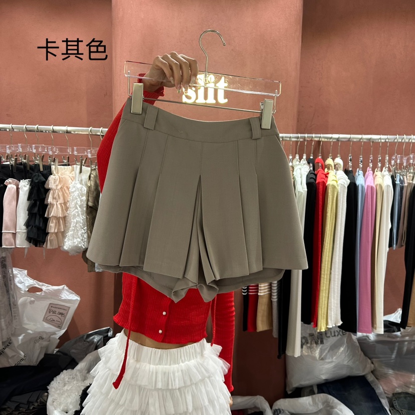 SLIT韓國直郵㊣女裝新款休閑職業推薦時尚人氣熱賣25春夏裙褲SLIT裙褲圖色4