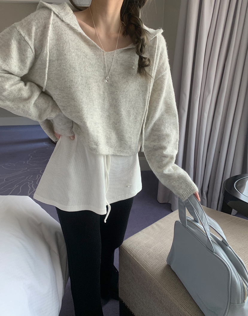 MELLOUNGE-멜라운지-T東大門直郵女士新品人氣熱賣針織衫MELLOUNGE-T針織衫